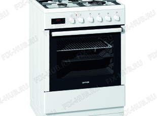 Плита (духовка) Gorenje K66341AW (232289, K24E1-134VM) - Фото